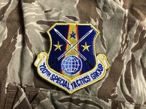 パッチ USAF 720th Special Tactics Group AFSOC PJ STS CCT パラレスキュー Pararescue Air Force ベルクロ