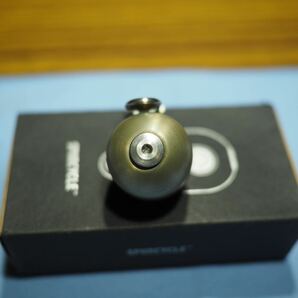 SPURCYCLE original bell (silver) スパーサイクル ベル 中古品 BLUE LUG 購入品 の画像2