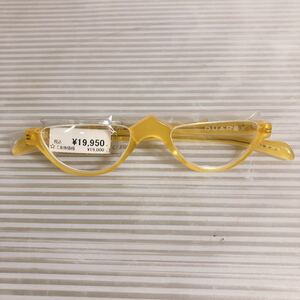 新品・未使用品◆DUAREX/デュアレックス 老眼鏡 2.0 黄色/イエロー 日本製 定価19000円◆A3