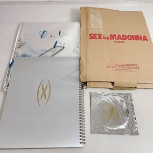 ◆マドンナ写真集 SEX by MADONNA マドンナ 同朋舎出版 アルミ外装 CD付◆I2-K