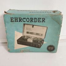 ジャンク品◆EHRCORDER MODEL :TP-421 テープレコーダー レトロ品◆H2-K_画像2