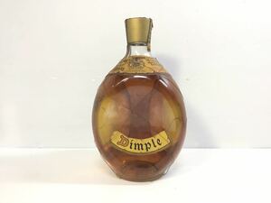 [K-2024]Dimple Old Blended Scotch Whisky★ディンプル スコッチウイスキー☆古酒 洋酒 未開栓 ヴィンテージ♪売り切り 1円スタート!!