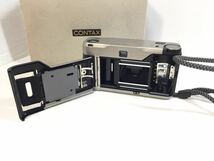 CONTAX T2 CarlZeiss Sonnar 2.8/38 T＊ コンパクトフィルムカメラ 光学機器★コンタックス チタン ケース付き☆シャッター.フラッシュOK!!_画像4