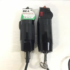 [K-2024]清水電機工業 SPEEDIK DC 5 DC-6 ELECTRIC CLIPPER★通電.動作OK まとめ売り♪他.理容道具多数出品中 売り切り 1円〜!!の画像1