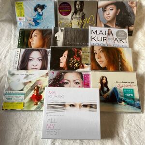 n1941 倉木麻衣 CD ALL MY BEST 初回限定盤2CD+DVD 他　倉木麻衣　CD 14点セット