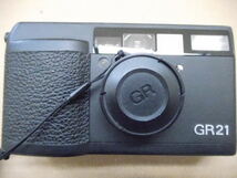 【完動品】リコー Ricoh GR21 コンパクト フィルムカメラ中古_画像2