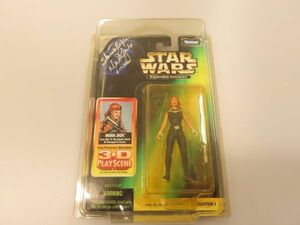 絶版品!!当時物!!未開封!! Kenner STAR WARS expanded universe MARA JADE マラ・ジェイド　サイン入り