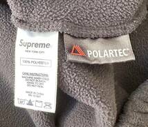 ◆Supreme 美品 POLARTEC SMALL BOX LOGO ZIP JACKET BK-M シュプリーム　スモールボックスロゴ フリース ジャケット ポーラテック_画像6