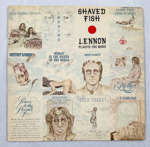 ■1975年 オリジナル 国内盤 John Lennon / Plastic Ono Band - Shaved Fish 12”LP EAS-80380 Apple Records