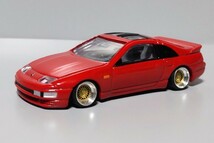 希少 プレミアム 1/60 トランスポーター 日産 フェアレディZ 300ZX ツインターボ 改 Z32 深リム BBS SSR シャコタン カスタム 改造 (1/64)_画像6