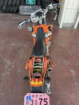 KTM　１２５EXC　モタード仕様　書類付　エンジン始動確認済み_画像3