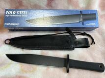 未使用　COLD STEEL #16CB TRAIL MASTER CARBON V STEEL コールドスチール トレイルマスター カーボンV_画像1