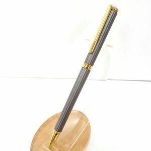 AURORA/アウロラ ツイスト式ボールペン シルバー×ゴールド ブルーインク