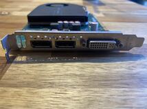 NVIDIA Quadro 2000 GDDR5 1GB 128bit DVI/DisplayPort グラフィックカード 動作未確認_画像2