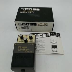 t2670 BOSS ボス LM-2B Bass Limiter ベースリミッター エフェクター 中古品 現状品 元箱付き 楽器 器材