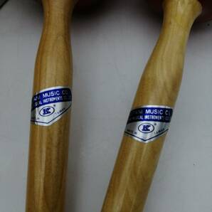 y2531 マラカス Mexican Maracas メキシカンマラカス 元箱有 中古品 現状品 楽器 打楽器 音楽 民族楽器 赤の画像6