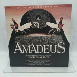 y2533 LPレコード VICTOR AMADEUS ORIGINAL SOUNDTRACK アマデウス 中古品 現状品 VIP-9587-8