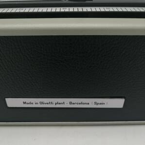 t2727 olivetti オリベッティ タイプライター 昭和レトロ アンティーク Lettera DL 当時物 中古品 現状品 コレクションの画像7