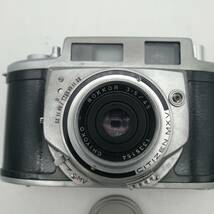 t2742 ミノルタ minolta フィルムカメラ レンジファインダー CHIYOKO ROKKOR 3.5/45 中古品 現状品 カメラ 光学機器_画像10