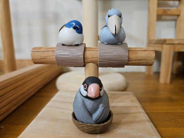値下げ 鳥シリーズ ガチャガチャ 3個 未使用