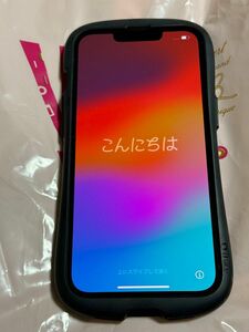 美品！iPhone 13 Pro 256GB SIMフリー　アルパイングリーン　　iFaceケース付　バッテリー85%