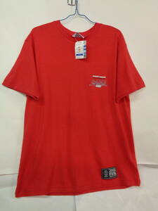 正規品中古★2002ワールドカップ★シャツ　赤　Ｓ-Ｍサイズ（52-70