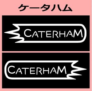 VD1)caterham_ケータハム カッティングステッカー シール