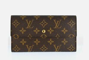 ルイヴィトン LOUIS VUITTON 長財布 M61215 ポルトトレゾール　インターナショナル モノグラム・キャンバス 財布　P2316GS512