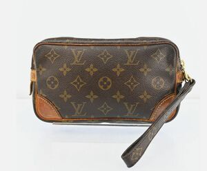 ルイヴィトン マルリー ドラゴンヌ PM モノグラム M51827 セカンドバッグ ポーチ LOUIS VUITTON　E2788CR512