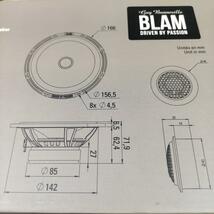 新品１年保証■BLAM RELAX 165RS2 2wayセパレートスピーカー■国内正規品20mmシルクドームツィーター165mmミッドウーファー17cm弱6.5インチ_画像8