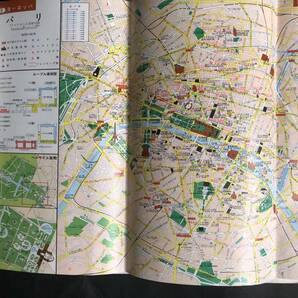 50年ほど前の欧州都市地図 英国航空（追跡付き送料込み・即決あり）の画像5