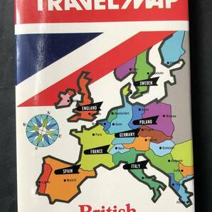 50年ほど前の欧州都市地図 英国航空（追跡付き送料込み・即決あり）の画像1