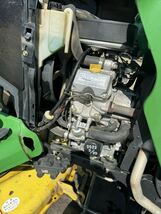 中古☆JOHNDEERE スポーツトラクタX700 乗用草刈機(ガソリン、セル付き)☆実働品売り切り♪神谷農機商事_画像5