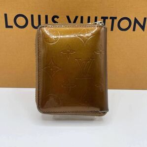 LOUIS VUITTON ルイヴィトンヴェルニ 財布 ミニ 男女兼用 コンパクトウォレット モノグラム ブルームブロンズ ブルーム M91152の画像2