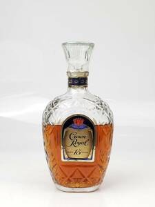 １円スタート【未開栓】CROWN ROYAL クラウンローヤル 15年　43％　750ml　液面低下 箱なし