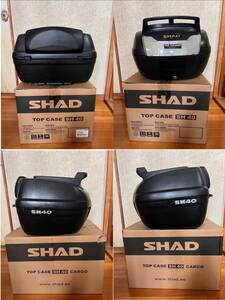 ★☆★SHAD（シャッド）リアボックス SH40CG カーゴ仕様　バックレスト付き　中古品★☆★