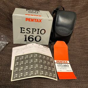 PENTAX ペンタックス ESPIO 160 コンパクトフィルムカメラ 専用ケース、箱付き 取扱説明書無し 動作確認 現状渡し 【0331-3】の画像10