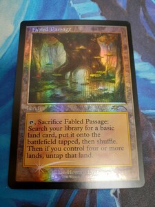 mtg 　寓話の小道　英語　旧枠　foil　プロモ　数量5