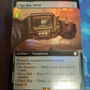 mtg  ピップボーイ3000 英語 拡張 foilの画像1