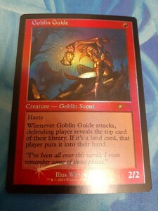 mtg 　ゴブリンの先達　英語　foil　プロモ　数量8