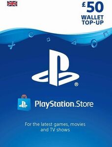 PSN L50 pound UK version PlayStation network card England code prompt decision 