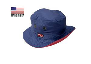 USA製 90s POLO RALPH LAUREN NYLON BUCKET HAT ビンテージ ポロ ラルフローレン バケット ハット RL-92 RL-93 P-WING SNOWBEACH SPORTS