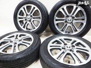 良品!! ホンダ純正 JF1 JF2 N-BOX Nボックス 14インチ 4.5J +40 4穴 PCD100 ヨコハマ 155/65R14 4本 タイヤ付き N-WGN Nワゴン N-ONE Nワン