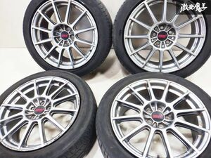 スバル純正 OP オプション STI BRG レガシィツーリングワゴン 17インチ 7.5J +55 5穴 PCD100 ホイール 215/50R17 95W タイヤ レガシィ