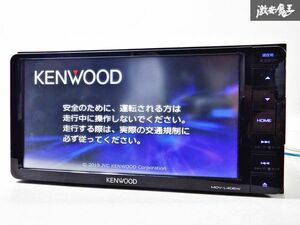 保証付 KENWOOD ケンウッド 彩速ナビ メモリーナビ 7インチワイド MDV-L406W 地図データ 2018年 CD DVD ワンセグ カーナビ 棚D4