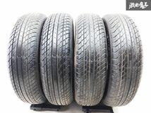 ◆美品! 目立つキズ無し!◆ スズキ純正 HE21S ラパン 13インチ 4J +45 4穴 PCD100 ファルケン 155/65R13 4本 タイヤ付き ワゴンR アルト_画像8