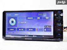 地図データ 2019年！！保証付 KENWOOD ケンウッド メモリーナビ MDV-D407BTW Bluetooth CD DVD ワンセグ カーナビ 棚C4_画像5