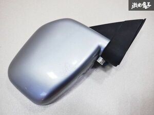  Mitsubishi original H58A Pajero Mini door mirror side mirror right driver`s seat silver 010131 shelves 2J5