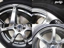 WORK ワーク エモーション T7R 18インチ 8.5J +45 5穴 PCD114.3 235/50R18 2021年 4本 スタッドレス タイヤ付 アルファード ヴェルファイア_画像6