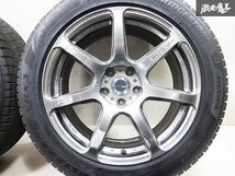 WORK ワーク エモーション T7R 18インチ 8.5J +45 5穴 PCD114.3 235/50R18 2021年 4本 スタッドレス タイヤ付 アルファード ヴェルファイア_画像5